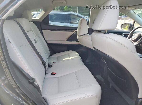 2T2AZMDAXMC307140 2021 LEXUS RX Black Вид задньої частини салону