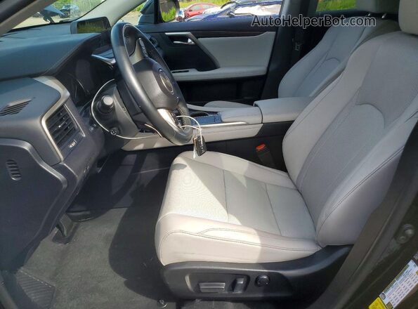 2T2AZMDAXMC307140 2021 LEXUS RX Black Вид салону спереду