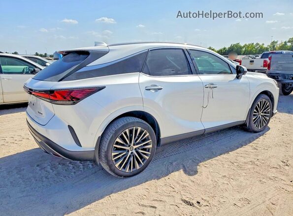 2T2BAMBA0SC057919 2025 LEXUS RX White უკანა მარჯვენა