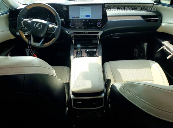 2T2BAMBA0SC057919 2025 LEXUS RX White წინა პანელის ხედი