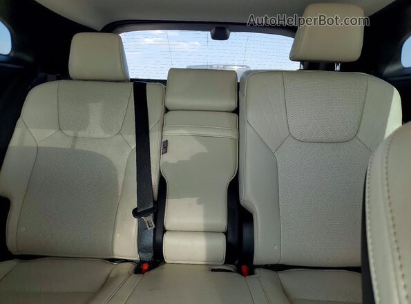 2T2BAMBA0SC057919 2025 LEXUS RX White უკანა სავარძლების ხედი