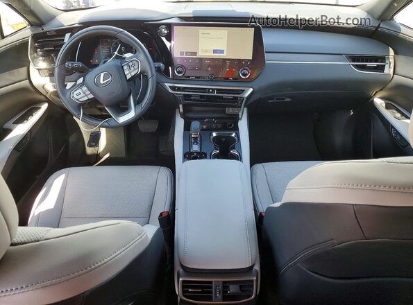 2T2BAMBA2RC039870 2024 LEXUS RX White წინა პანელის ხედი