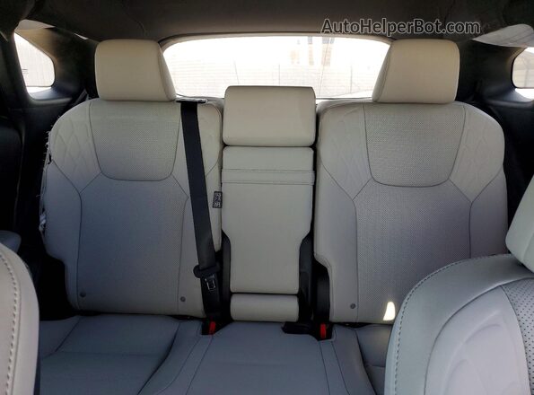 2T2BAMBA2RC039870 2024 LEXUS RX White უკანა სავარძლების ხედი