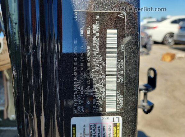 2T2BAMBA2TC071886 2026 LEXUS RX Gray Vista de la etiqueta del VIN