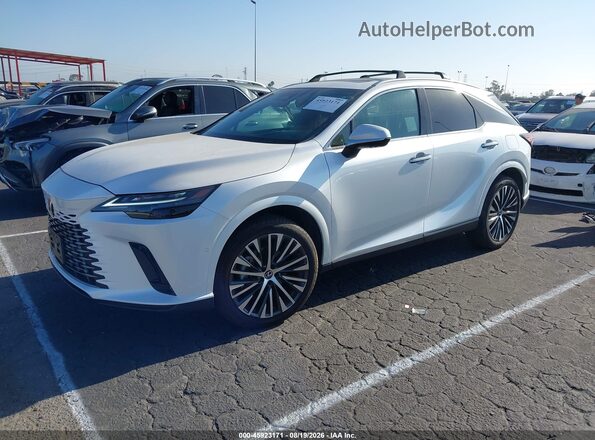 2T2BAMBA3RC042325 2024 LEXUS RX 350 White Առջևի ձախ երեք քառորդ տեսարան