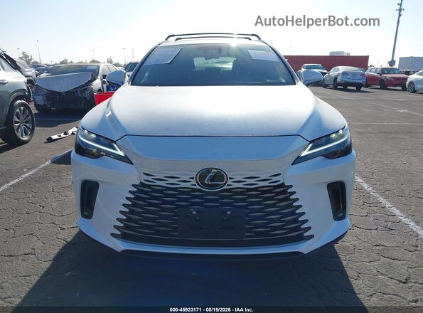 2T2BAMBA3RC042325 2024 LEXUS RX 350 White Սարքավորումների վահանակի տեսք
