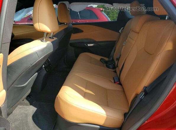 2T2BAMBA4SC066171 2025 LEXUS RX Red Widok wnętrza z tyłu