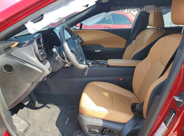 2T2BAMBA4SC066171 2025 LEXUS RX Red Widok wnętrza z przodu