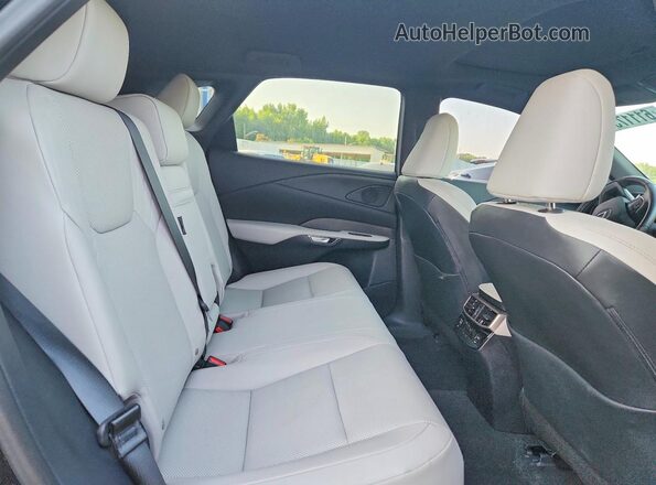 2T2BAMBA5SC053347 2025 LEXUS RX Black Vista interior trasera