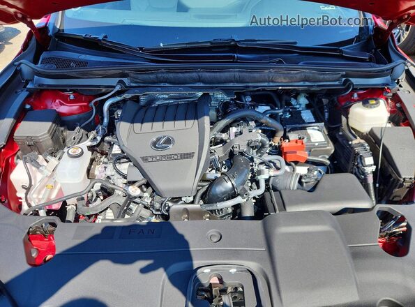 2T2BAMBA6TC076086 2026 LEXUS RX Red Вид підкапотного простору