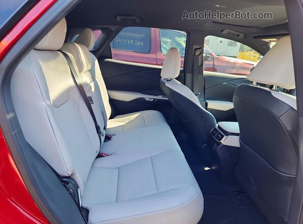 2T2BAMBA6TC076086 2026 LEXUS RX Red Вид задньої частини салону