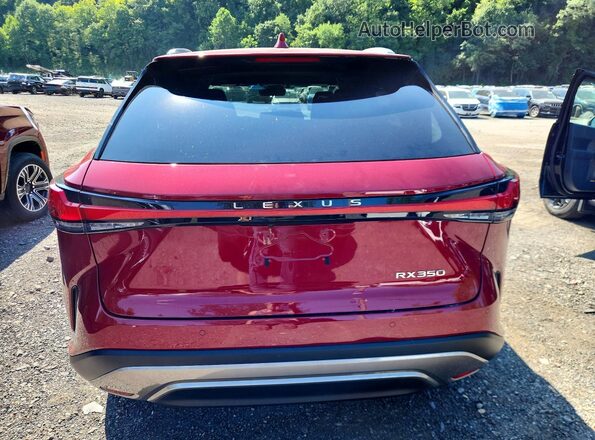 2T2BAMBA6TC076086 2026 LEXUS RX Red Вид ззаду