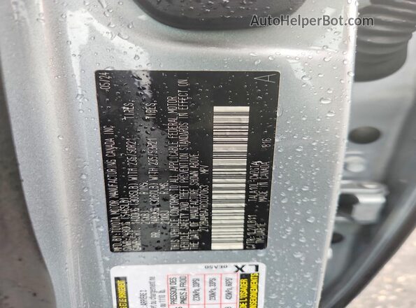 2T2BAMBA7RC037063 2024 LEXUS RX Silver სალონის 360-გრადუსიანი ხედი