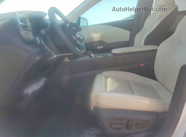 2T2BAMBA7SC052653 2025 LEXUS RX White Вид салону спереду