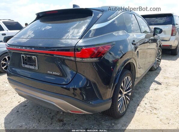 2T2BAMBA8RC034639 2024 LEXUS RX 350 Black Հետևի աջ