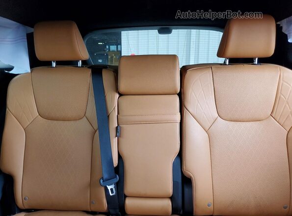 2T2BAMBA9RC031443 2024 LEXUS RX Black Rear seats view