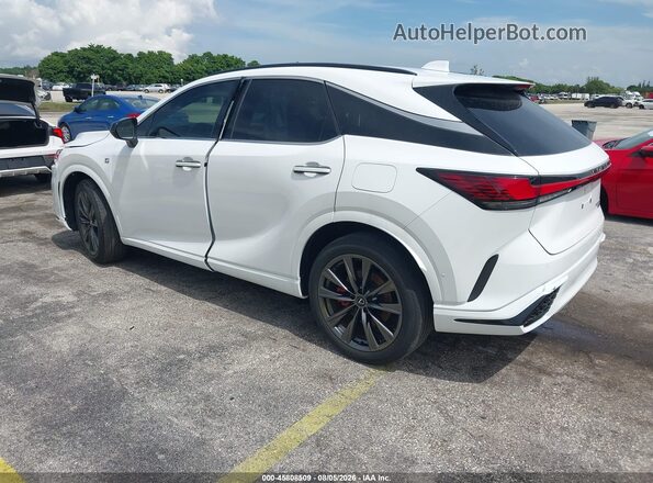 2T2BAMCA0RC040899 2024 LEXUS RX 350 White Trasero izquierdo