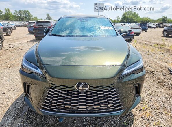 2T2BAMCA0SC109449 2025 LEXUS RX Зеленый Вид спереди