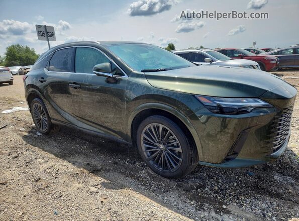 2T2BAMCA0SC109449 2025 LEXUS RX Зеленый Передняя правая четверть