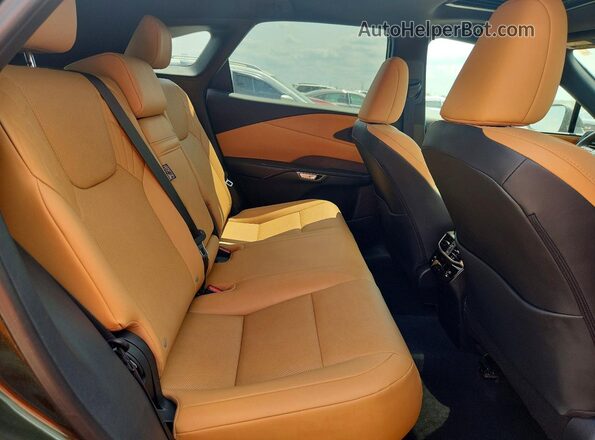 2T2BAMCA0SC109449 2025 LEXUS RX Зеленый Вид задней части салона