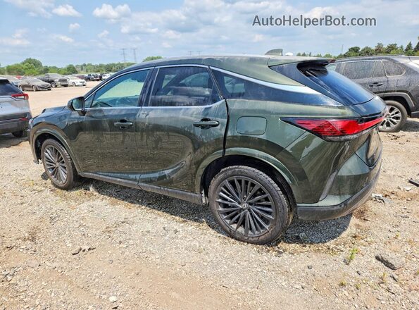 2T2BAMCA0SC109449 2025 LEXUS RX Зеленый Задняя левая четверть