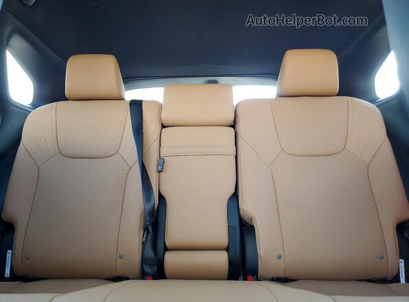 2T2BAMCA1PC028239 2023 LEXUS RX White Rear seats view