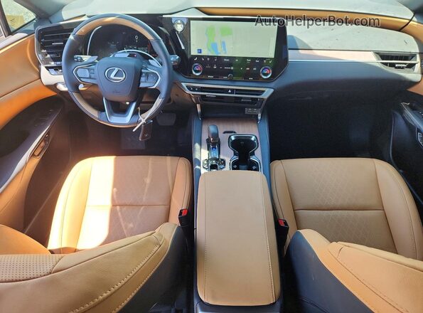 2T2BAMCA1SC122095 2025 LEXUS RX White წინა პანელის ხედი