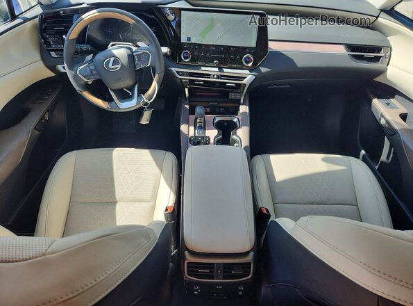 2T2BAMCA1TC139402 2026 LEXUS RX White Առջևի վահանակի տեսք