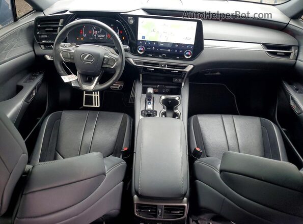 2T2BAMCA3PC032227 2023 LEXUS RX Black Vista del salpicadero