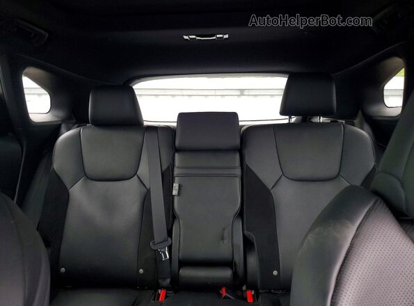 2T2BAMCA3PC032227 2023 LEXUS RX Black Vista de los asientos traseros