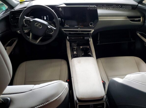 2T2BAMCA3SC097250 2025 LEXUS RX Green Առջևի վահանակի տեսք