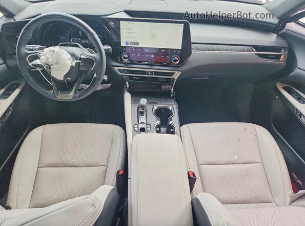 2T2BAMCA3SC116881 2025 LEXUS RX Red წინა პანელის ხედი