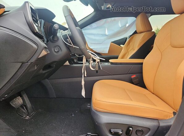2T2BAMCA3SC119800 2025 LEXUS RX Gray Widok wnętrza z przodu