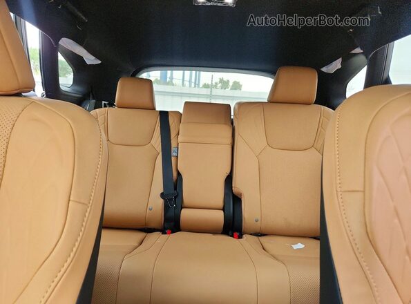 2T2BAMCA3SC119800 2025 LEXUS RX Gray Widok tylnych siedzeń