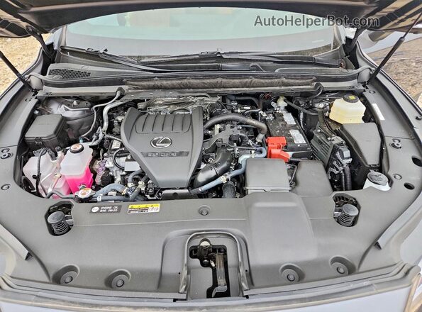 2T2BAMCA3SC119800 2025 LEXUS RX Gray Widok komory silnika