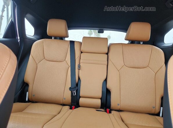 2T2BAMCA4RC074554 2024 LEXUS RX Silver უკანა სავარძლების ხედი