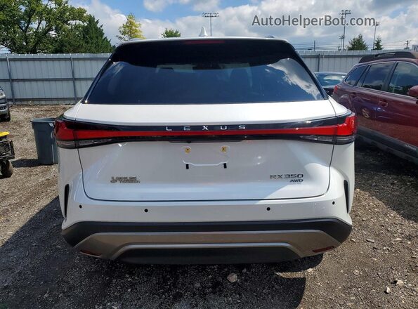 2T2BAMCA4SC123676 2025 LEXUS RX White Vista trasera