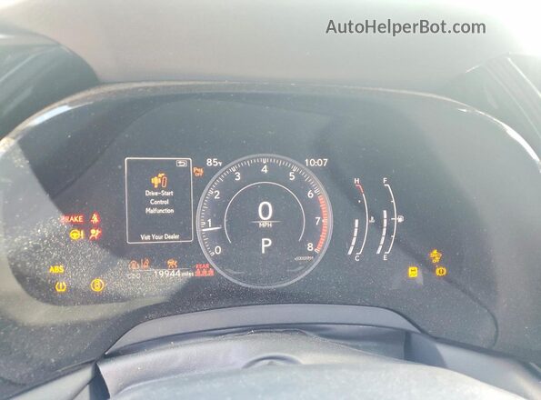2T2BAMCA5RC078550 2024 LEXUS RX Gray Widok zestawu wskaźników