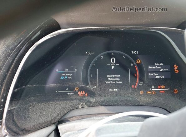 2T2BAMCA5TC141640 2026 LEXUS RX Серый Вид щитка приборов