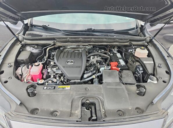 2T2BAMCA6PC034540 2023 LEXUS RX Gray Vista del compartimento del motor