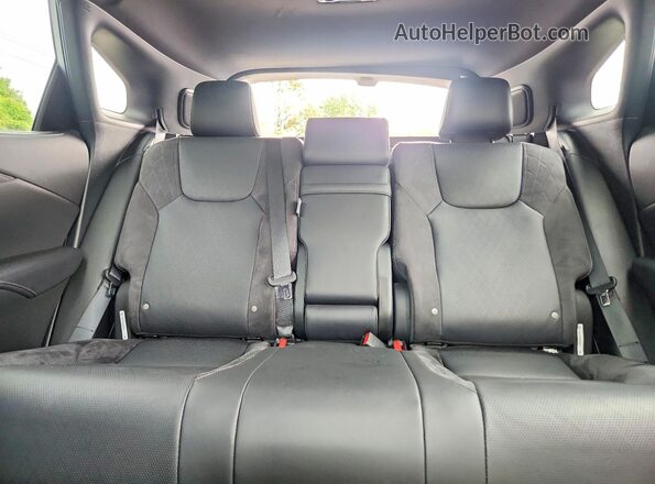 2T2BAMCA6RC042673 2024 LEXUS RX Black უკანა სავარძლების ხედი