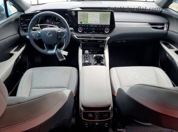 2T2BAMCA6SC102005 2025 LEXUS RX Silver Widok deski rozdzielczej