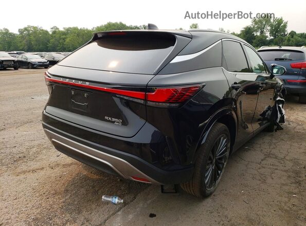 2T2BAMCA7SC118732 2025 LEXUS RX Black Trasero derecho