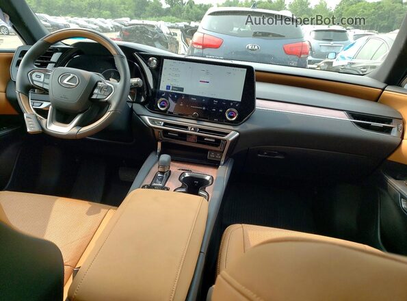2T2BAMCA7SC118732 2025 LEXUS RX Black Vista del salpicadero