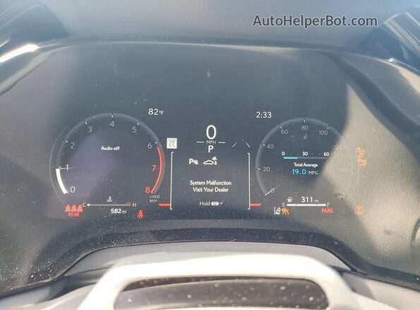 2T2BAMCA7TC134818 2026 LEXUS RX Black Widok zestawu wskaźników