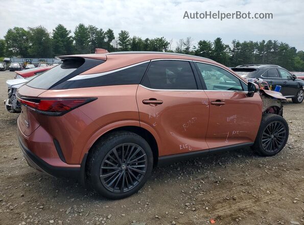 2T2BAMCA7TC143597 2026 LEXUS RX Оранжевый Задняя правая четверть