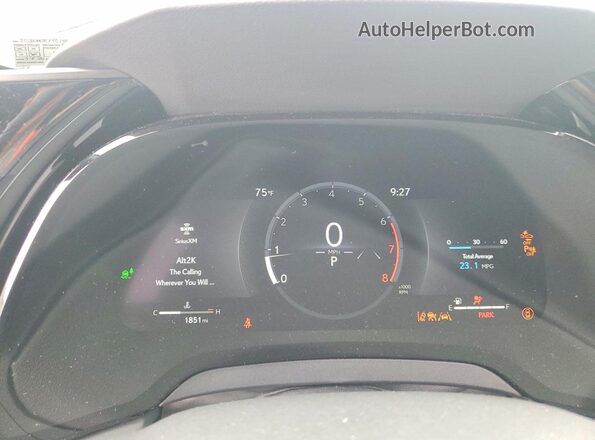 2T2BAMCA7TC148234 2026 LEXUS RX Черный Вид щитка приборов