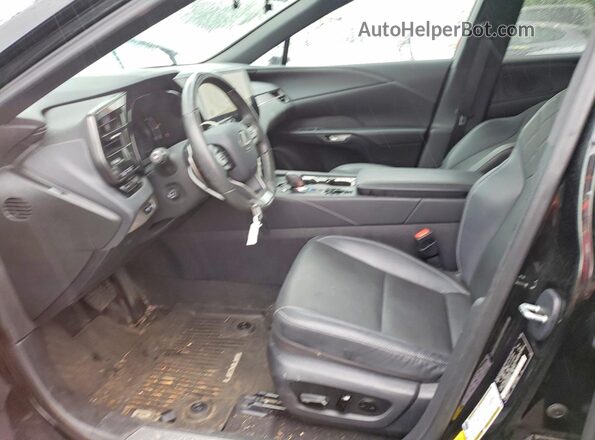 2T2BAMCA9RC069379 2024 LEXUS RX Black Widok wnętrza z przodu