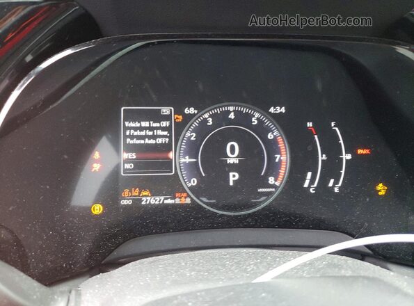 2T2BAMCA9RC069379 2024 LEXUS RX Black Widok zestawu wskaźników