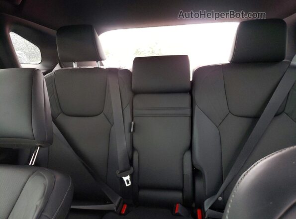 2T2BAMCA9RC069379 2024 LEXUS RX Black Widok tylnych siedzeń
